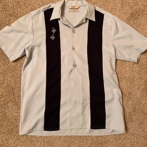 Blue button down shirt